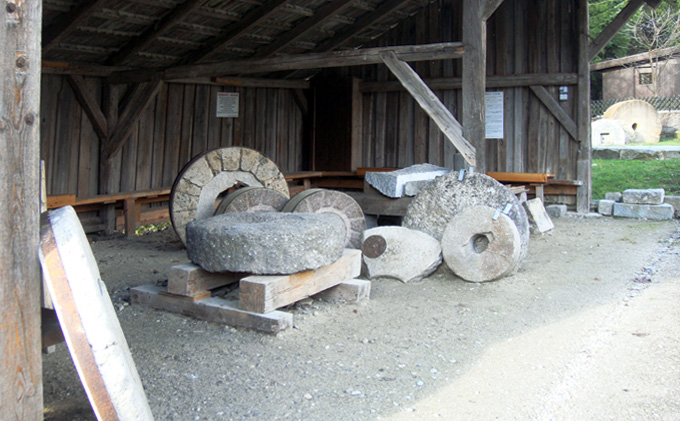 Werkhütte im Freilichtmuseum Steinbrecherhaus