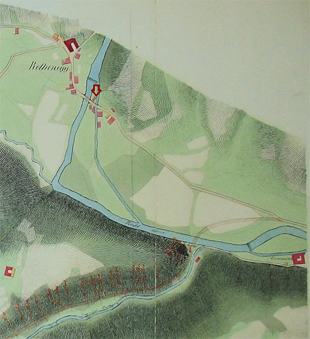 Katasterausschnitt von Rottenegg Katasterausschnitt von Rottenegg